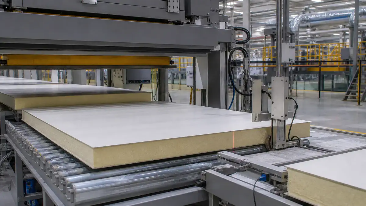Insulated decorative integrated panels — stone-effect coating — surface finishing process 34 | Arteco New Materials Technology (Kazakhstan) Group Ltd.