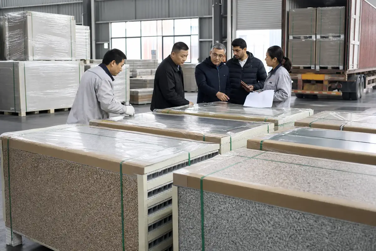 Интегрированные теплоизоляционно-декоративные панели — calcium silicate board, insulated decorative wall panel, Astana exterior wall, Almaty facade | Arteco New Materials Technology (Kazakhstan) Group Ltd.