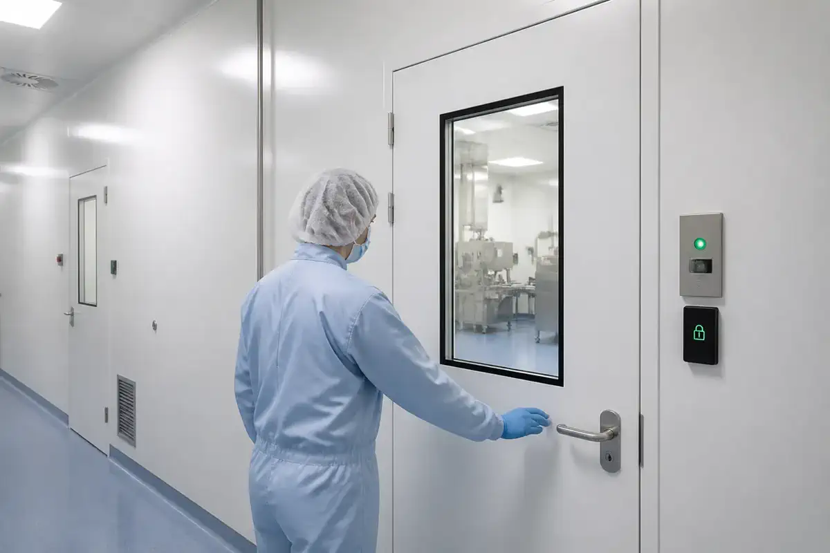 Панели для чистых помещений — Food factories — узел монтажа стены 23 | Arteco New Materials Technology (Kazakhstan) Group Ltd.