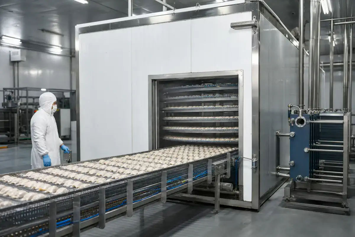 Meat & seafood freezing — Seafood — roof installation detail 24 | Arteco New Materials Technology (Kazakhstan) Group Ltd.