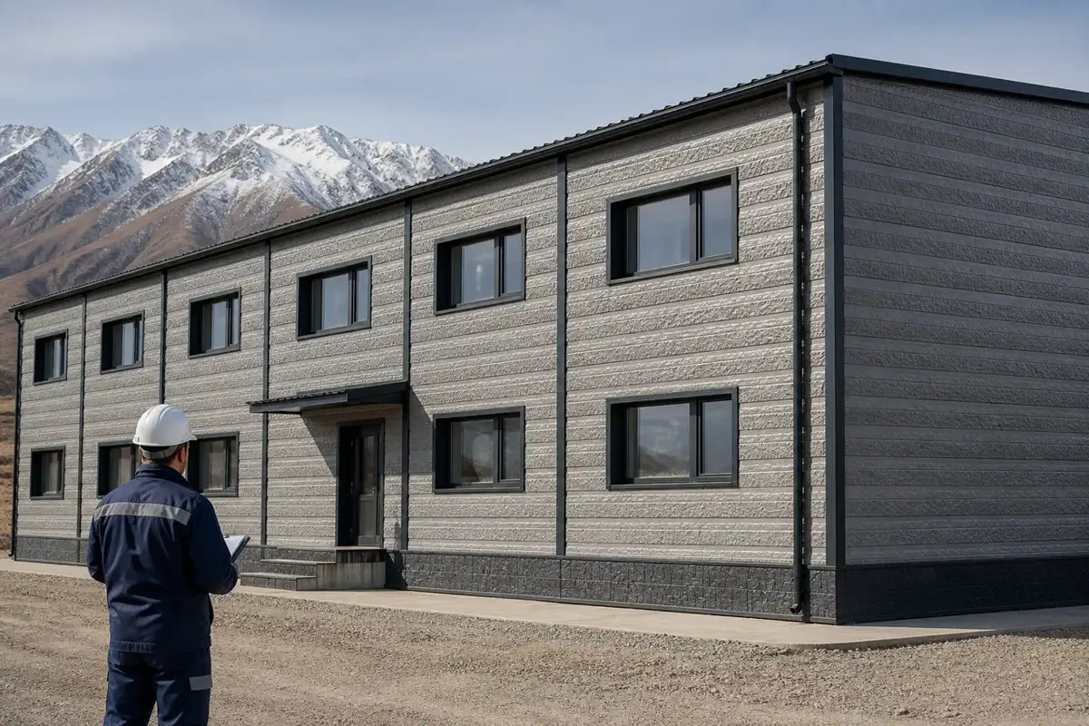 Металлические декоративные панели — Villas — узел монтажа кровли 24 | Arteco New Materials Technology (Kazakhstan) Group Ltd.