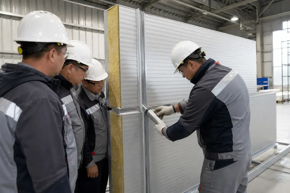 Руководства по монтажу — Installers — промышленное здание 29 | Arteco New Materials Technology (Kazakhstan) Group Ltd.