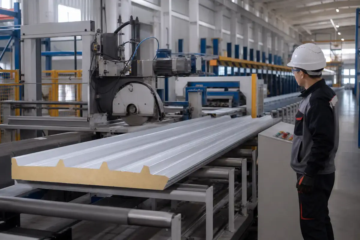 PIR wall panels — thermal insulation — cold-room application 10 | Arteco New Materials Technology (Kazakhstan) Group Ltd.
