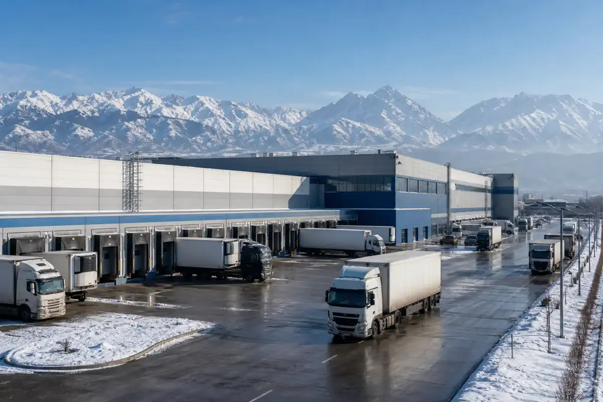 Almaty — Logistics — panel lamination detail 03 | Arteco New Materials Technology (Kazakhstan) Group Ltd.
