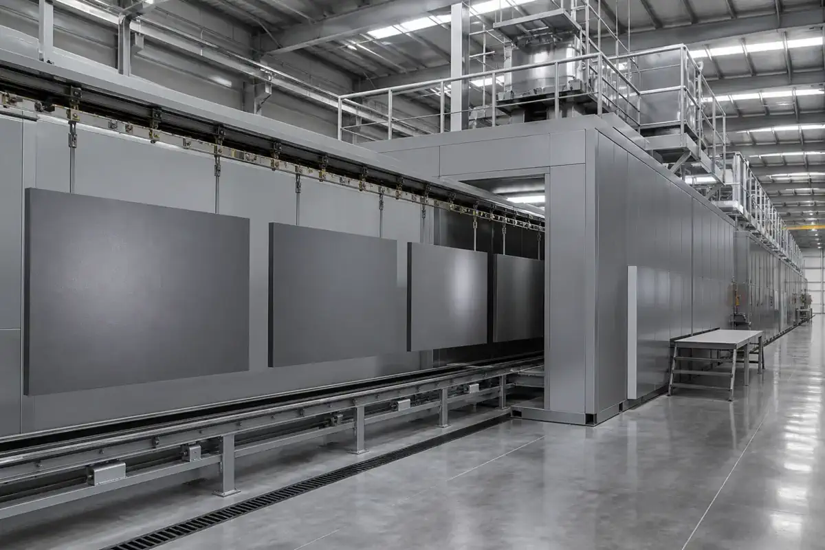 Insulated decorative integrated panels — calcium-silicate facade panel — industrial building application 14 | Arteco New Materials Technology (Kazakhstan) Group Ltd.